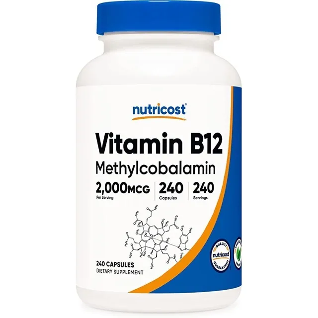 Nutricost B12 Cápsulas 240 Unidades Veganas