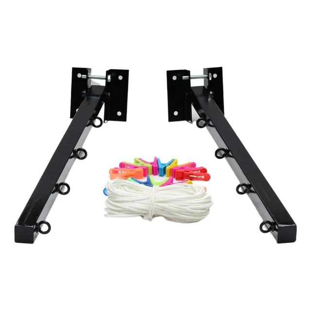 Tendedero Imahi 4l Pared 4m 50cm Metal Extensible
