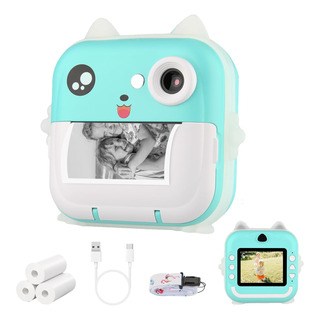 Câmera De Impressão Instantânea Para Crianças Com Impressora Câmera De Impressão Instantânea Para Crianças Com Impressora
