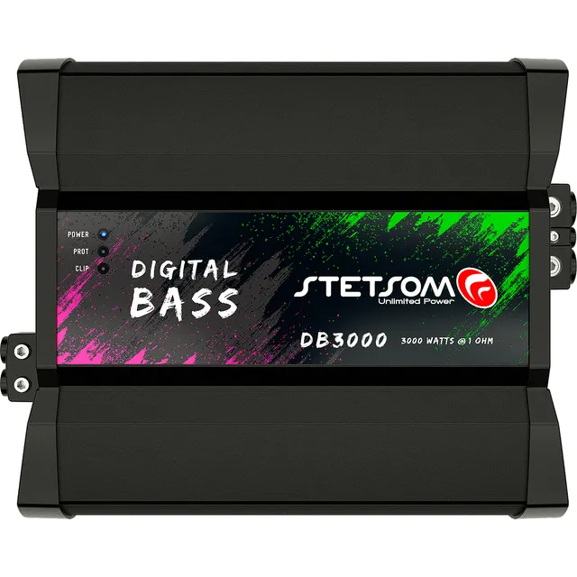 Módulo Amplificador Stetsom Db 3000 1 Ohm 1 Canal 3000w