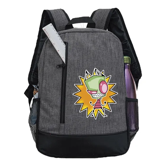 Mochila Escolar R4f  Invader Zim A557