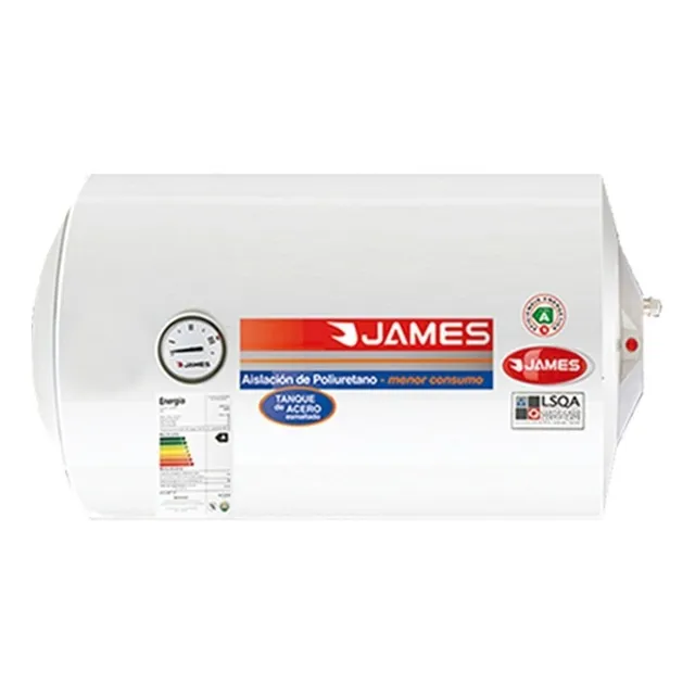 Calefones James Horizontal 80 Lts Poliuretano Inyectado