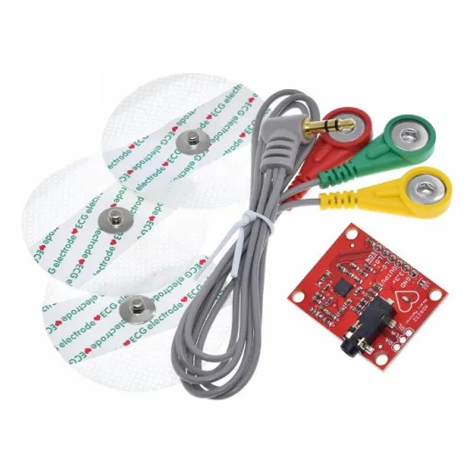 Ad8232 Modulo Sensor Pulso Ritmo Cardiaco Electrocardiografo