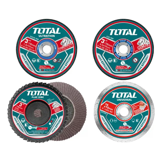 Set 30 Discos Corte Y Desbaste Total Para Mini Amoladora 3''