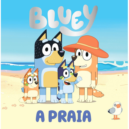 Bluey Livro De História - A Praia Bluey Livro De História - A Praia