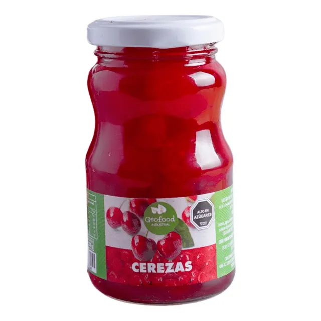 Cerezas Marrasquino Rojas 480gr Geofood