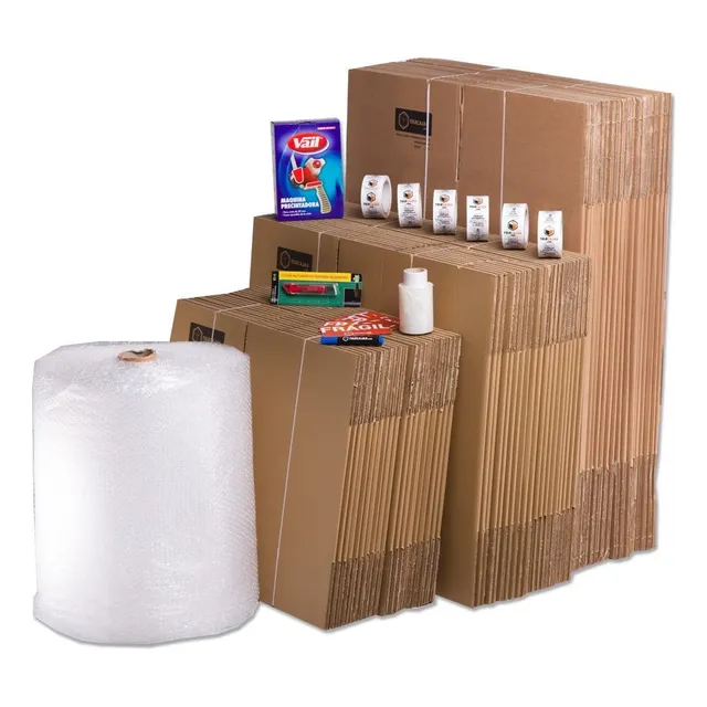 Combo Cajas De Cartón Para Mudanza O Trasteo