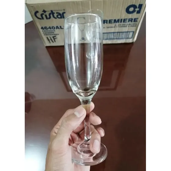 Copas Para Champan Cristar Caja De 24unidades Usadas