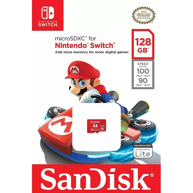 Memoria Microsd Original De Nintendo Switch  De 128 Gb 