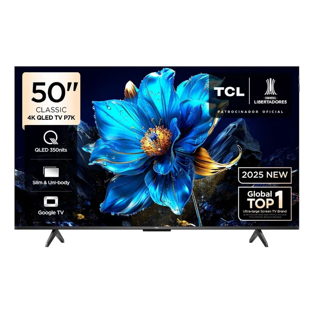 Televisor Smart Tv Tcl Qled 50 Uhd 4k Google Tv - Año 2025
