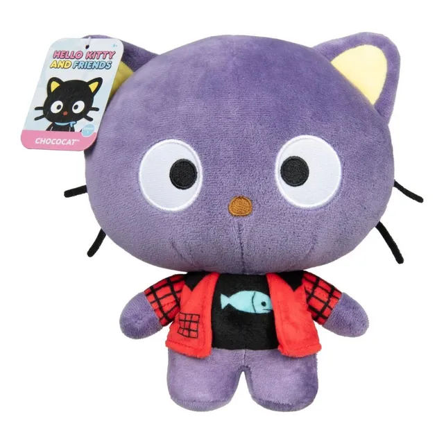 Peluche Coleccionable Chococat Punks De Hello Kitty 20 Cm