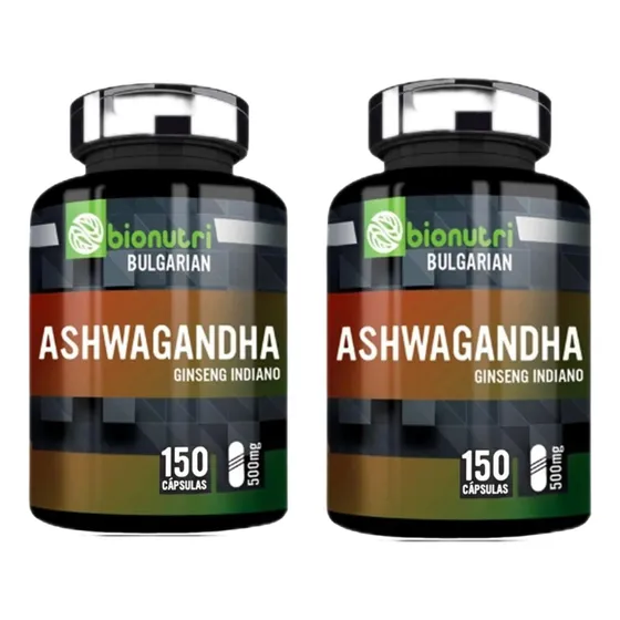 Ashawandha Pura 500mg (300 Capsulas) Bionutri