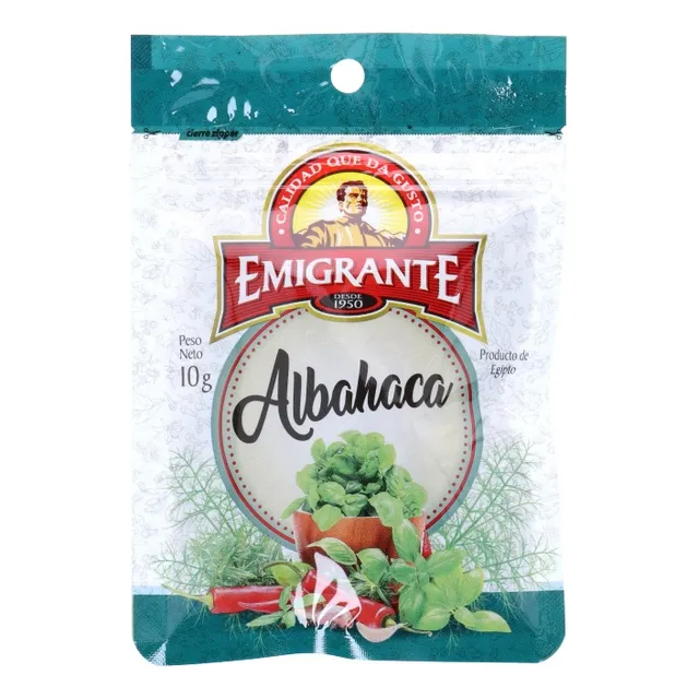 Albahaca Emigrante 10 Grs