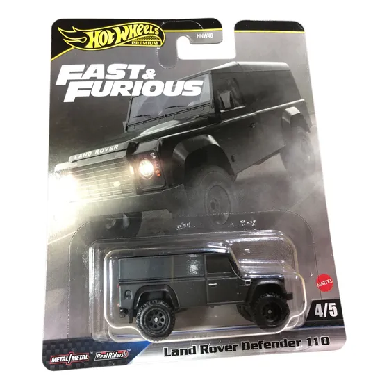 Hot Wheels Premium Land Rover Defender 110 Fast And Furious
