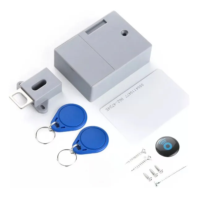 Cerradura Eléctrica Para Puerta Automática, Batería, Tarjeta