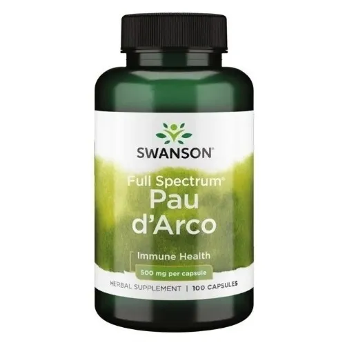 Pau D'arco Full Spectrum 500 Mg X 100 Caps Swanson