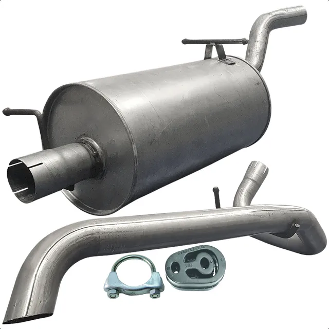 Kit Escapamento Silencioso + Tubo F250 Mwm Diesel 1998 2003