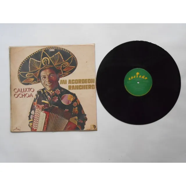 Lp Vinilo Calixto Ochoa Mi Acordeón Ranchero Nuevo Colom1979