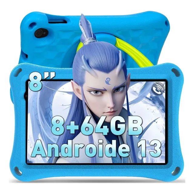 Tablet Con Fund Xgody 8kids De 64 Gb+8 Gb De Ram Android 13