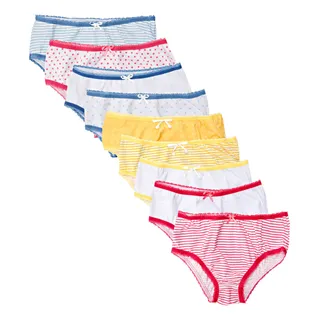 Kit 9 Calcinhas Infantis Para Meninas Lobinha Estampada Lupo Kit 9 Calcinhas Infantis Para Meninas Lobinha Estampada Lupo