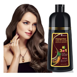 Shampoo Con Tinte Hair Dye Natural Jengibre Para Cubre Canas Shampoo Con Tinte Hair Dye Natural Jengibre Para Cubre Canas