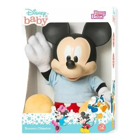 Peluche Mickey Clasico Gigante 50 Cm Baby Pce 1970 Bigshop