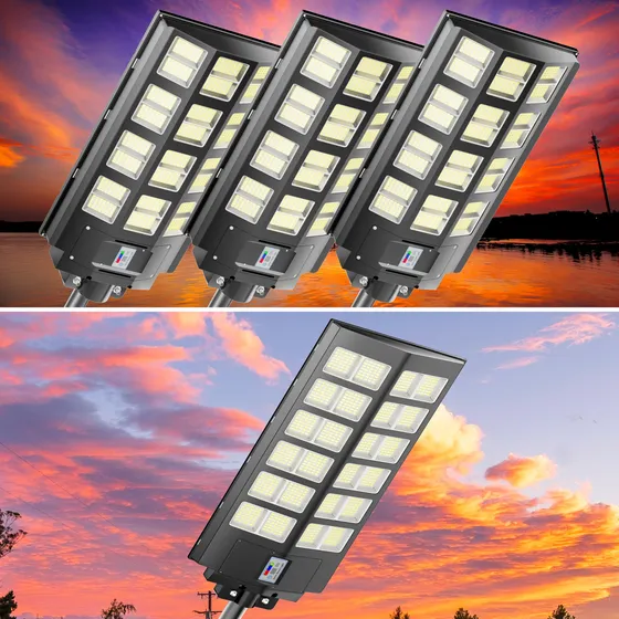 Luz Solar Estacionamiento Calle Lm Atardecer Al Amanecer