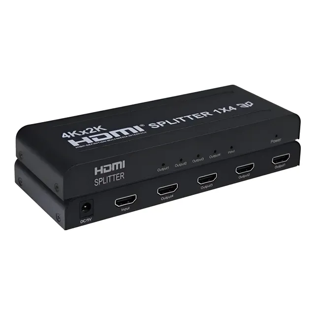 Multiplicador Splitter Hdmi 1 Entrada X 4 Salidas 1080p 1x4