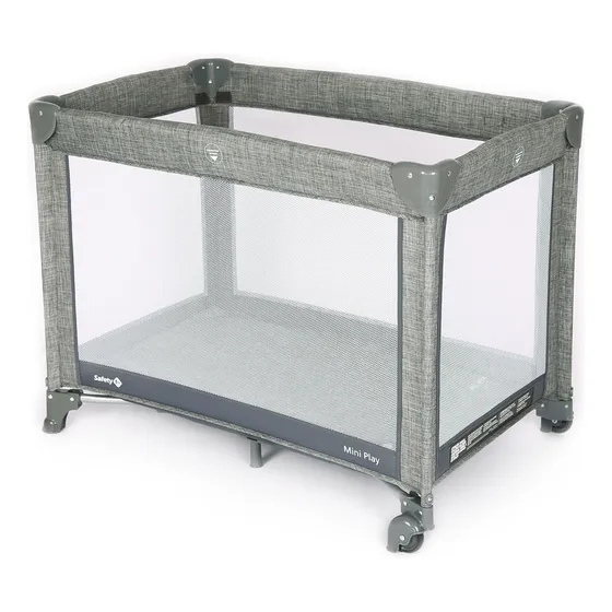 Safety 1st, Berço Mini Play, Grey Denim