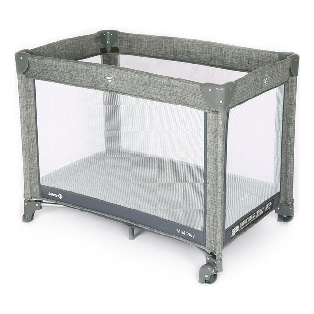Safety 1st, Berço Mini Play, Grey Denim Safety 1st, Berço Mini Play, Grey Denim