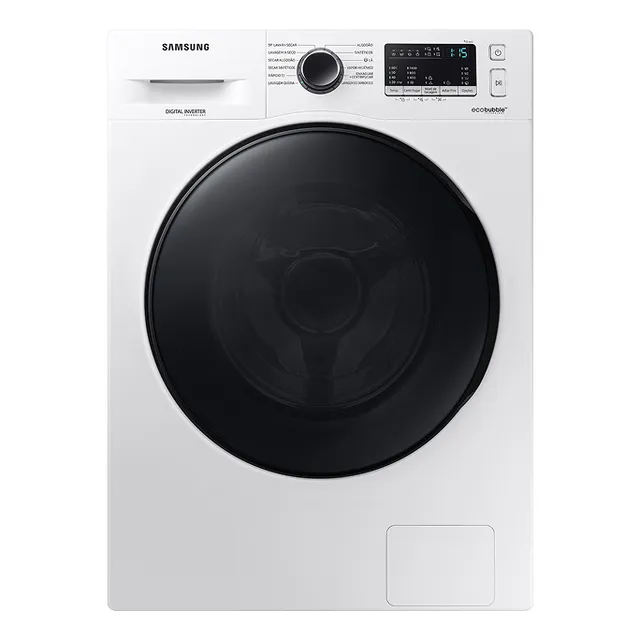 Lava E Seca Samsung Wd11a Com Ecobubble Wd11a4453bw Branca 11/7kg 127v