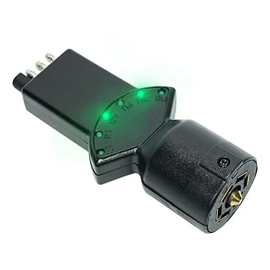 Oyviny Probador De Circuito De Luz De Remolque De 7 Vías Y 4