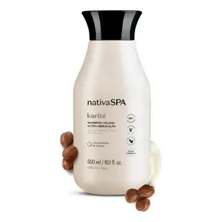 O Boticário Shampoo Ultra Hidratação Karité Nativa Spa O Boticário