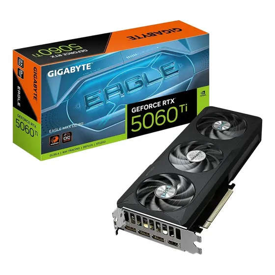 Gigabyte Rtx 5060 Ti Eagle Max Oc 8 GB Gddr7 Pcie 5.0 Gaming
