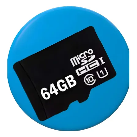 Cartão de Memória 64GB Micro SD Ultra Rápido para Câmera de Segurança