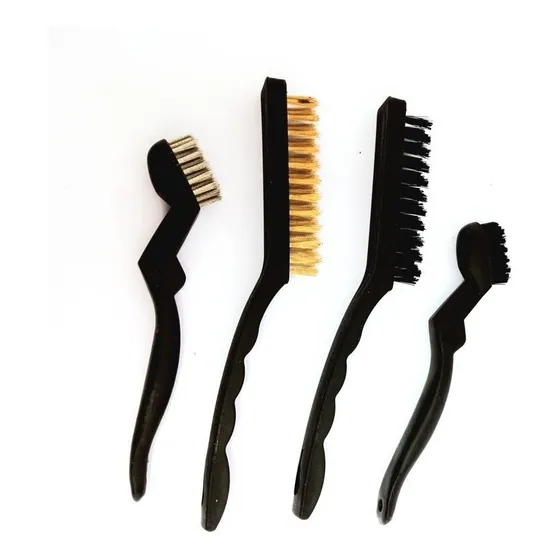 Cepillo Removerdor Oxido  Pintura Herreria Kit De 4 Unidades