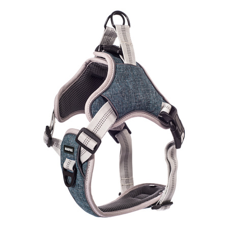 Coleira Peitoral Antipuxão Para Cachorro Madog Comfort Azul Coleira Peitoral Antipuxão Para Cachorro Madog Comfort Azul