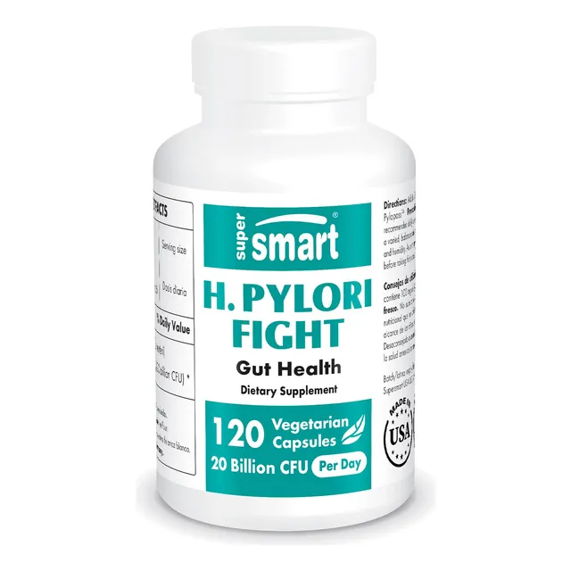 Suplemento Supersmart H. Pylori Fight De 20 Mil Millones De