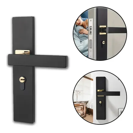 Fechadura Luxo Espelho Inox Porta Casa Externa Sala Cozinha