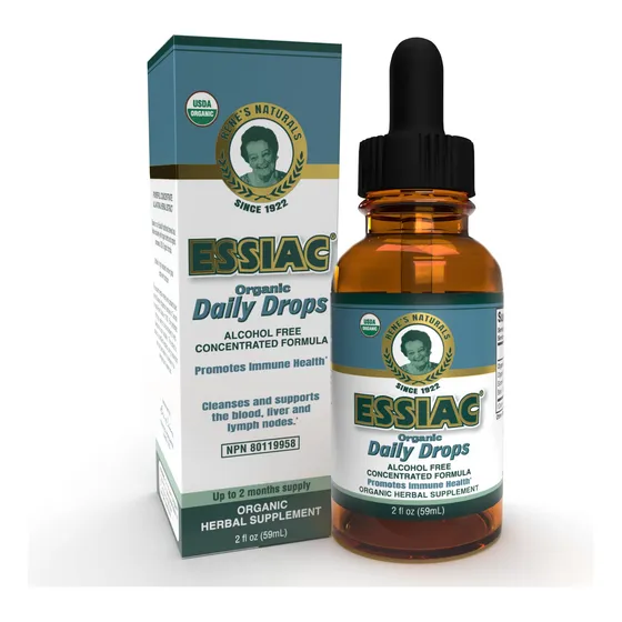 Suplemento Herbal Essiac Tea Daily Drops 59 Ml Sin Alcohol