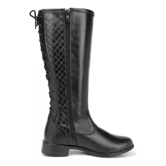 Botas Femininas Conforto Plus Size Com Panturrilha Gordinha