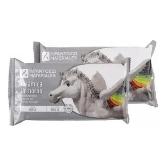 Cerámica Sin Horno Terracota Infantozzi 1 Kg Pasta P Modelar