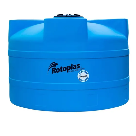 Tanque de agua Rotoplas Básica Cisterna bicapa vertical polietileno 1200L azul de 93 cm x 1.4 m