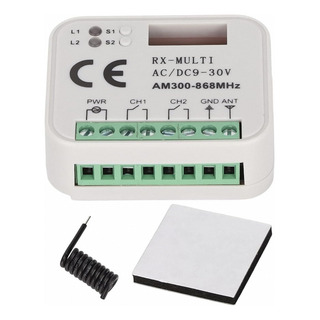 Receptor Multifrecuencia 433-900 Control Portón Automático Receptor Multifrecuencia 433-900 Control Portón Automático