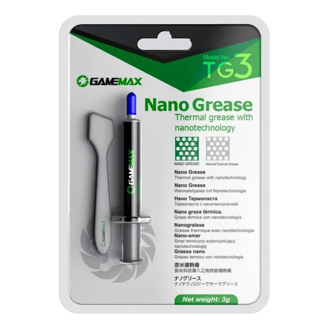 Pasta Térmica Disipadora De Calor Gamemax Gris