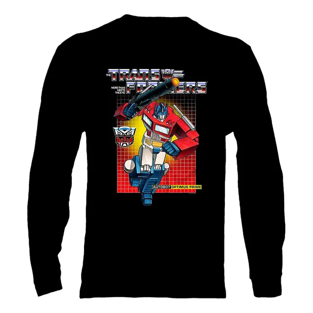 Polera Manga Larga Transformers - Ver 05 - Optimus Prime