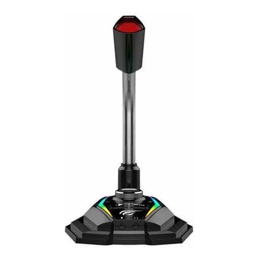 Microfono Havit Gk-56 Gamer Pc Luces Rgb Base Escritorio