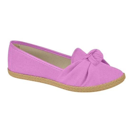 Sapatilha Moleca Sapato Casual Conforto Nó Leve Feminino