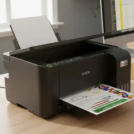 Impressora Multifuncional Epson Ecotank L3250 Bivolt C/ Wifi Preto 127/220v