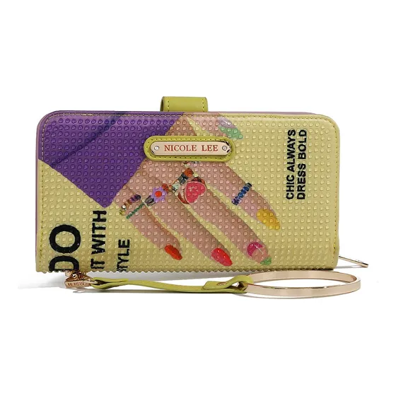 Billetera Nicole Lee Colección Nail Polish Prt6700-nph